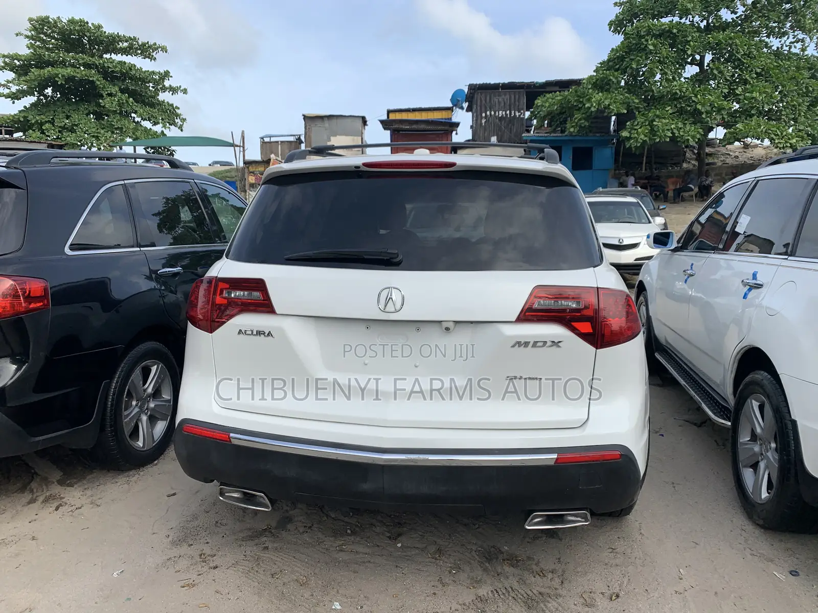 Acura MDX Advance Package SUV AWD (3.7L 6cyl 6A) 2012 White
