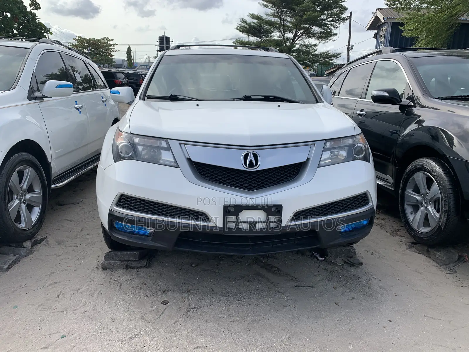 Acura MDX Advance Package SUV AWD (3.7L 6cyl 6A) 2012 White