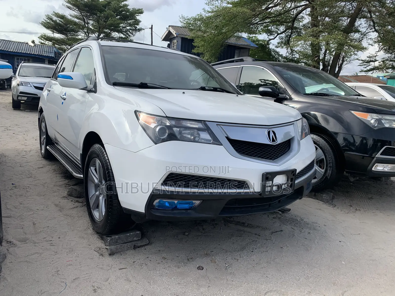 Acura MDX Advance Package SUV AWD (3.7L 6cyl 6A) 2012 White