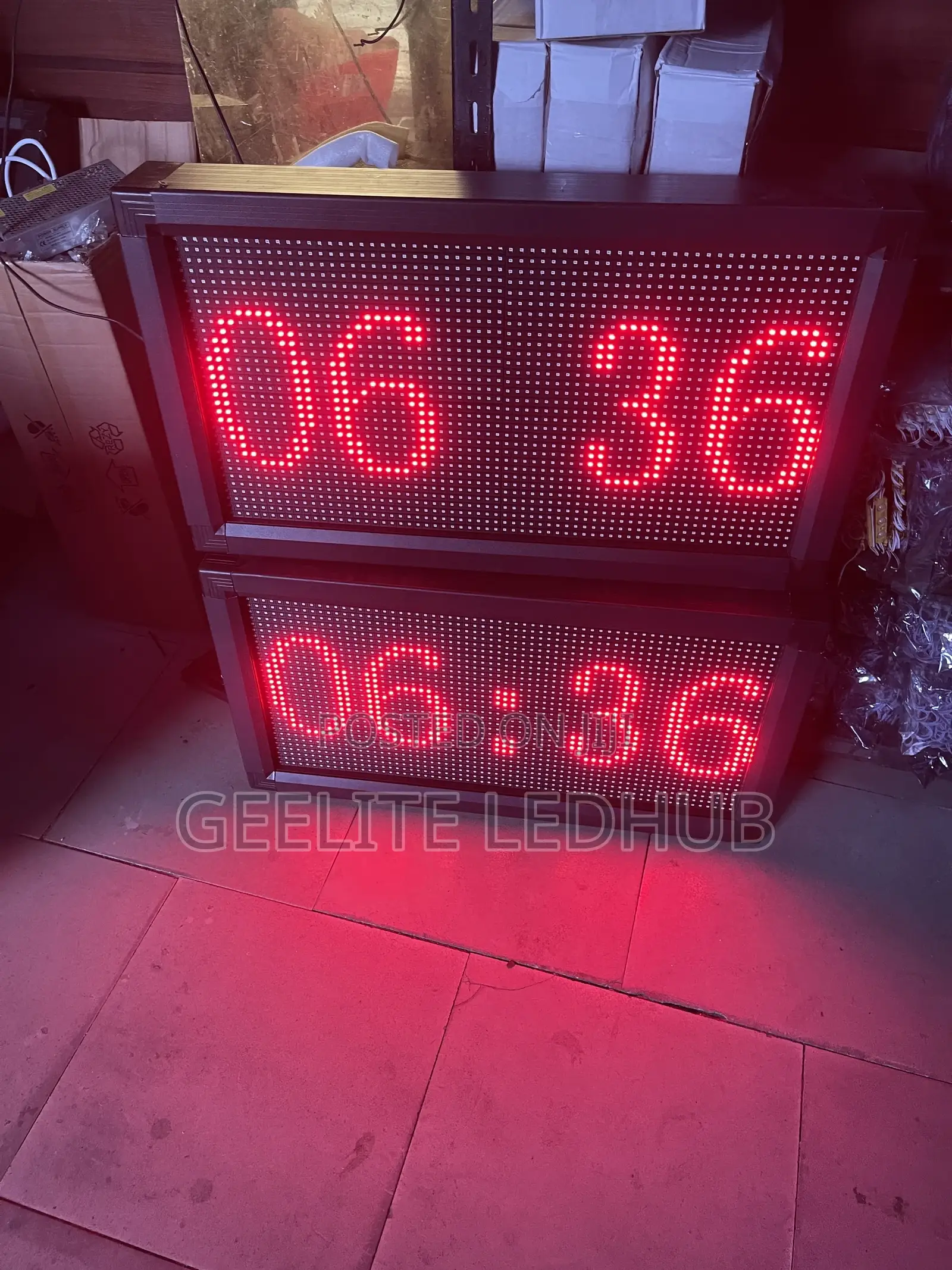 Led Light. Digital Board