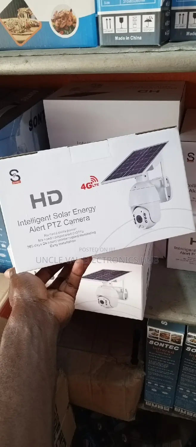 Sontec HD Intelligent Solar Energy Alert PTZ Camera