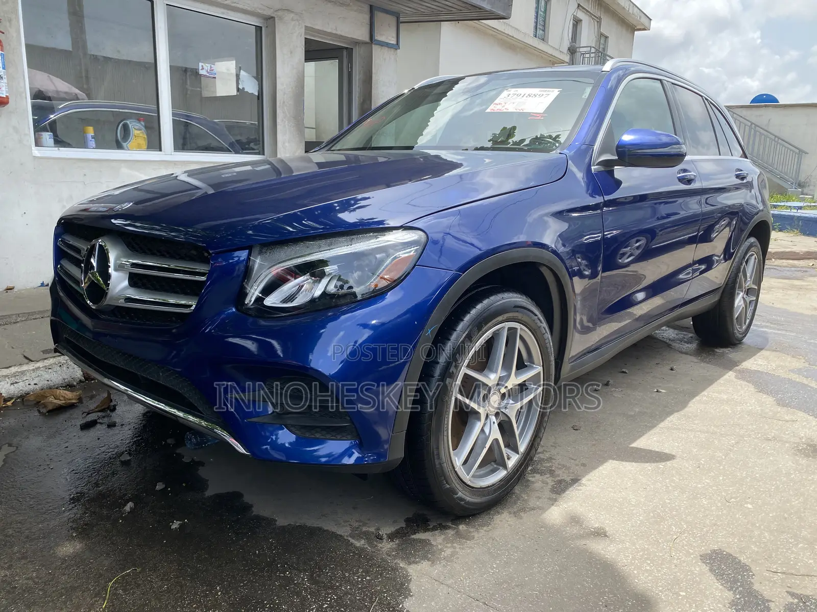 Mercedes-Benz GLC-Class 2017 Blue