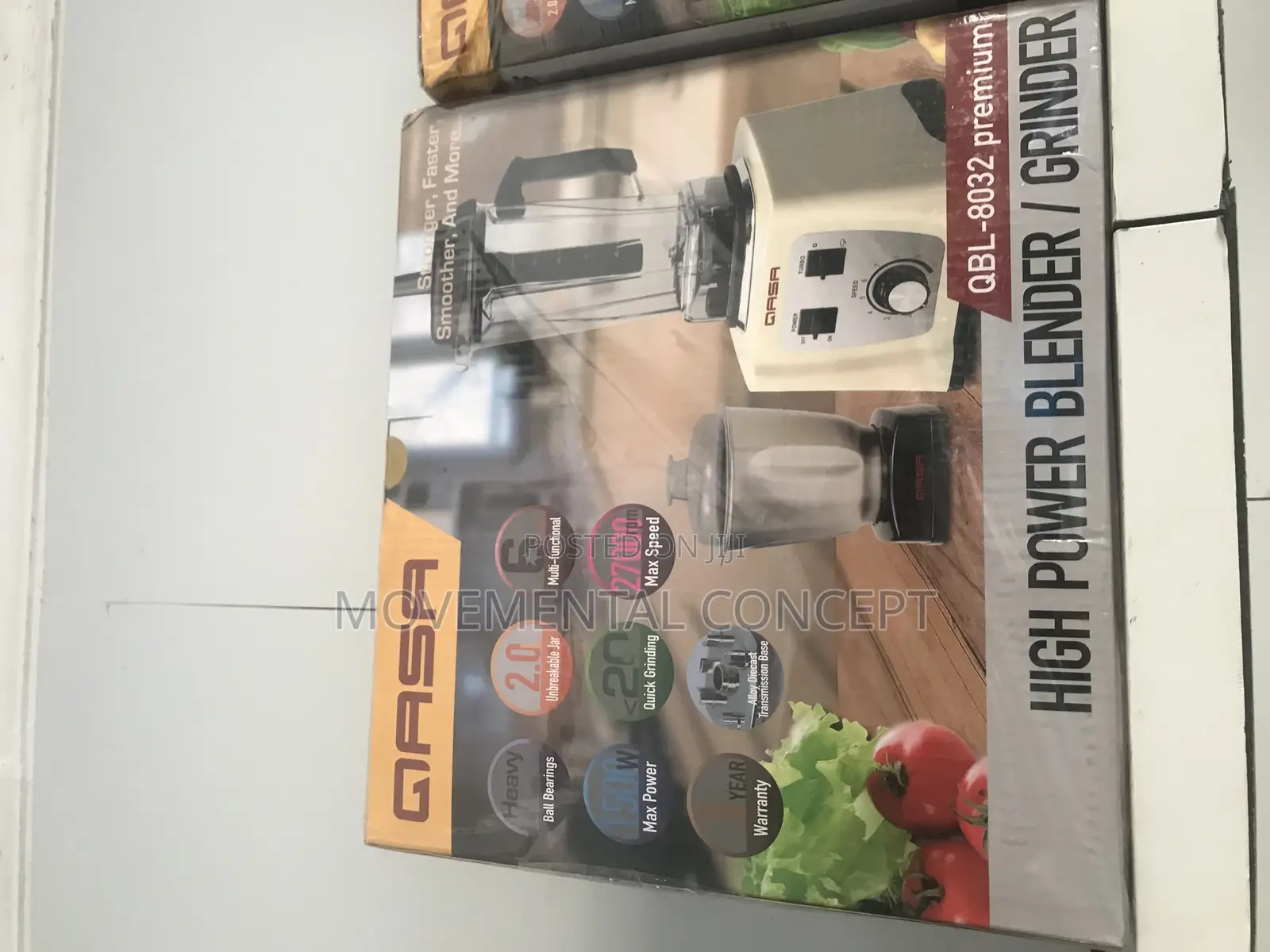 Qasa High Power Blender and Grinder GBL 8032 Premium
