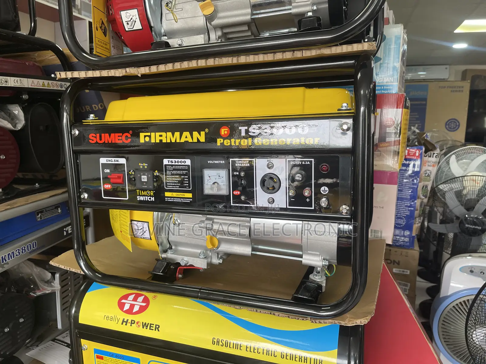 3.5kva SUMEC Firman Petrol Generator