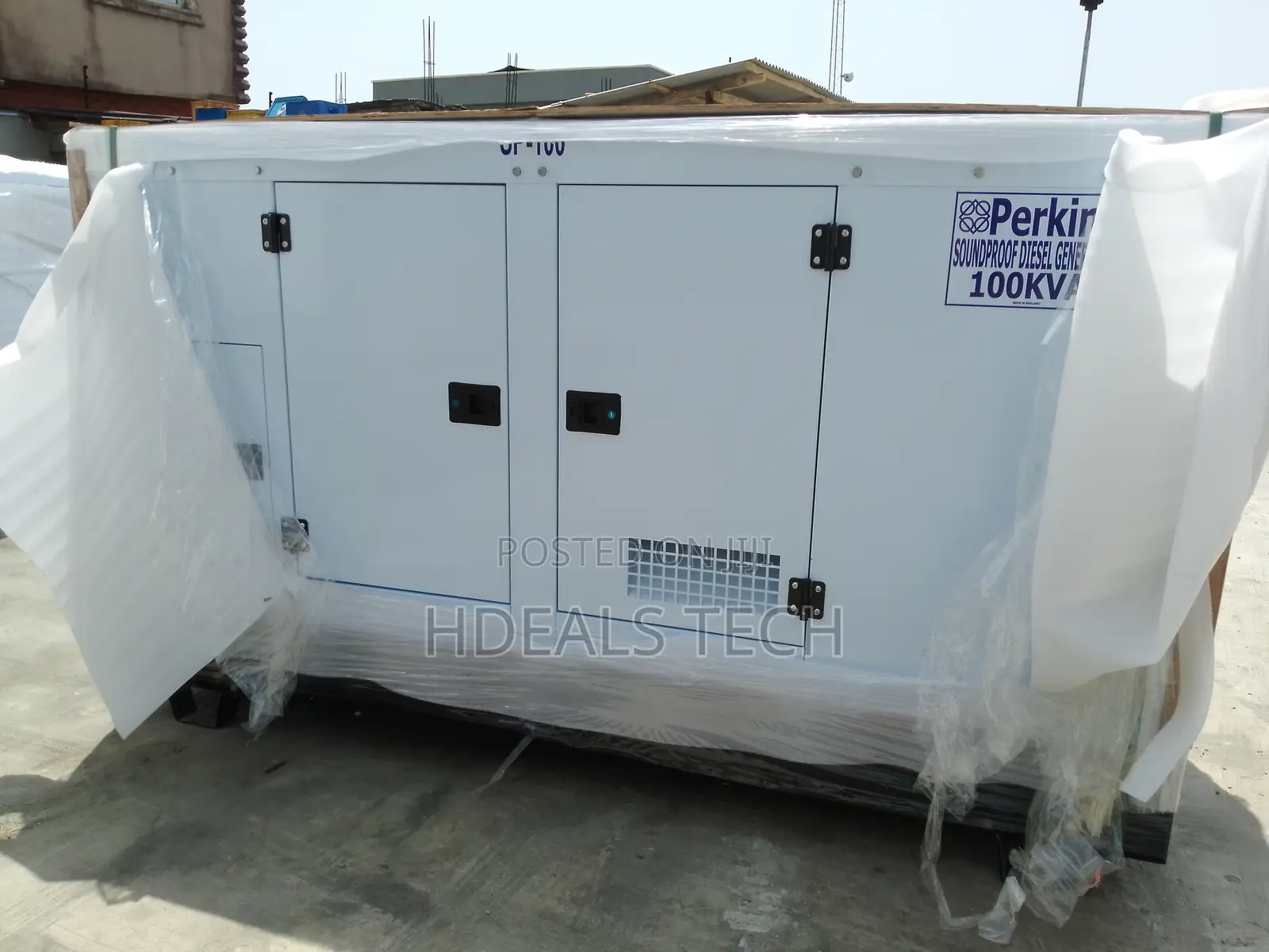 100 Kva Perkins Silent Diesel Generator.