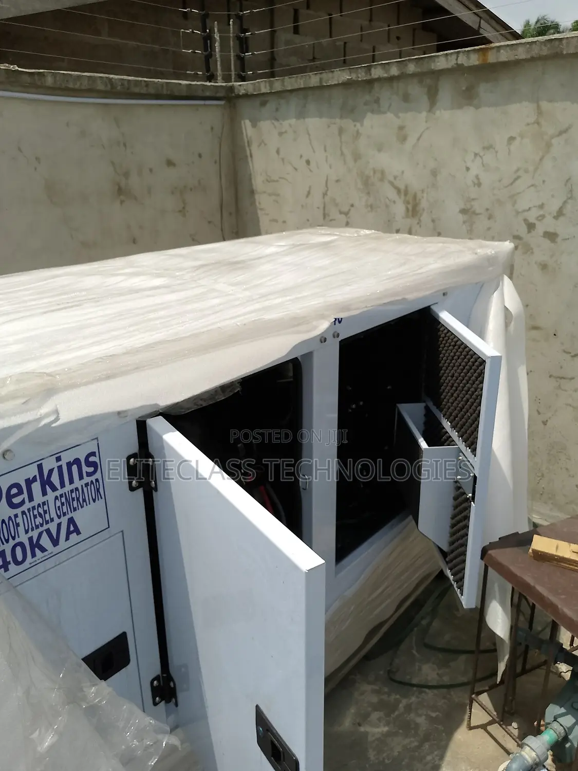 40KVA Perkins Diesel Sound Proof Generator.
