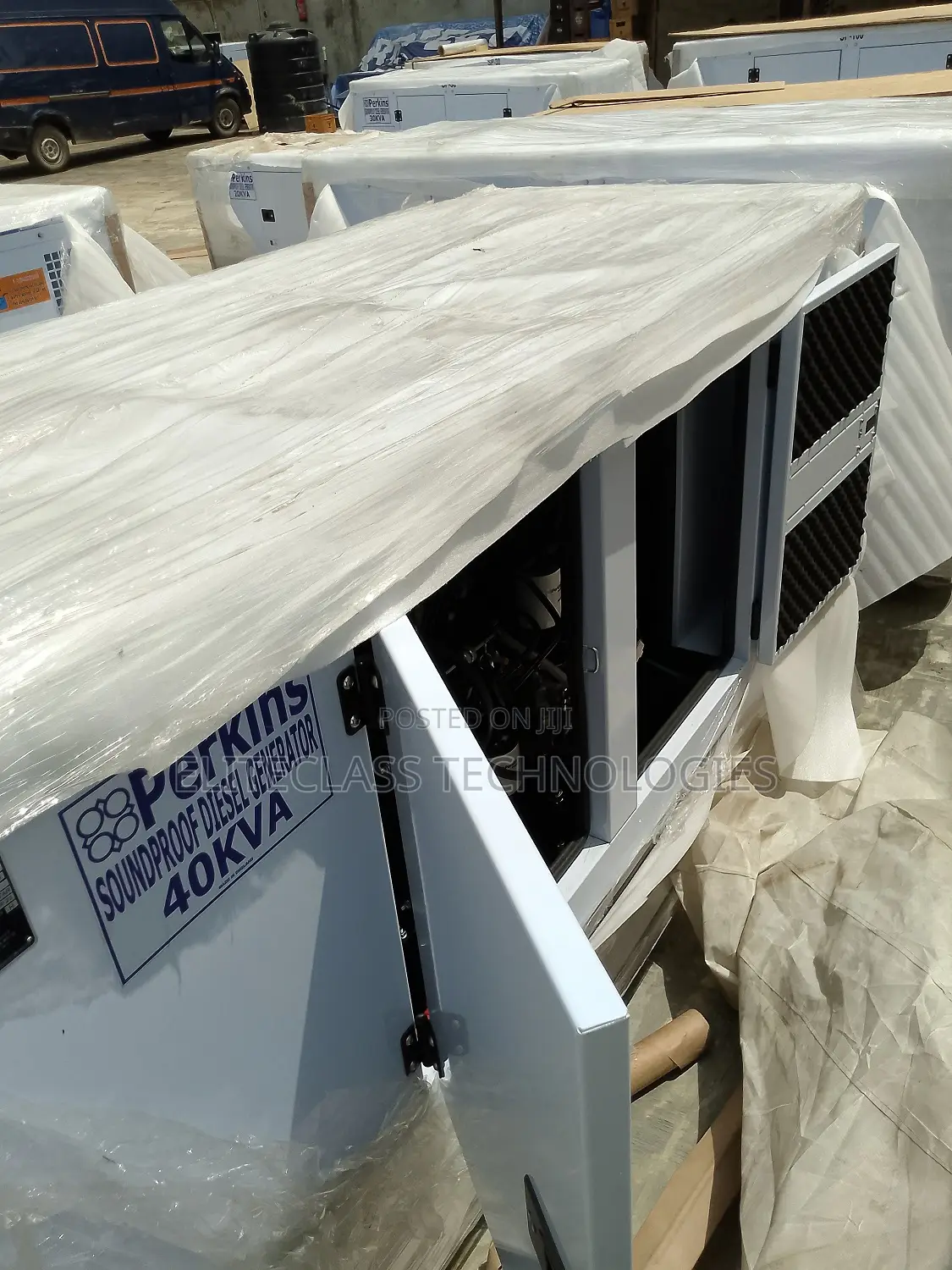Standard 40KVA Perkins Diesel Generator.