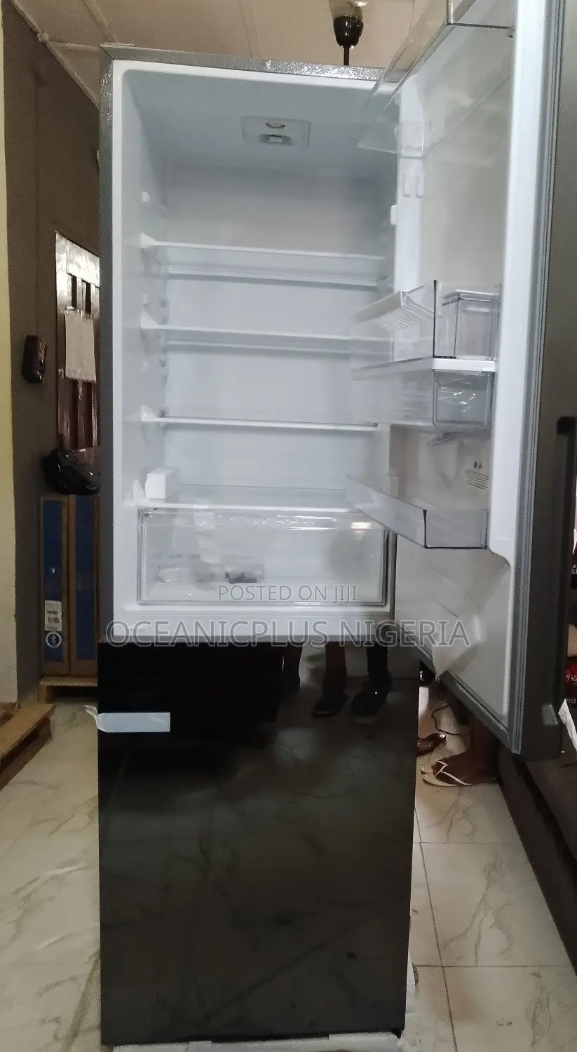 New in Hisense Double Door Refrigerator With Water Dispense