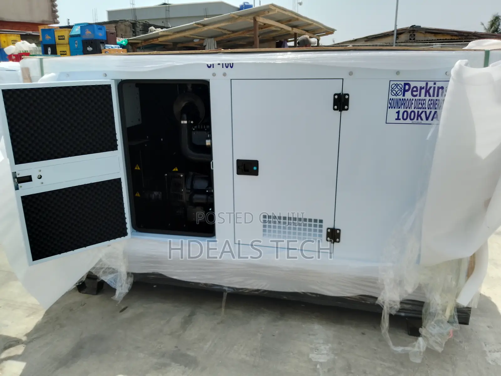 Perkins 100KVA Diesel Silent Generator.