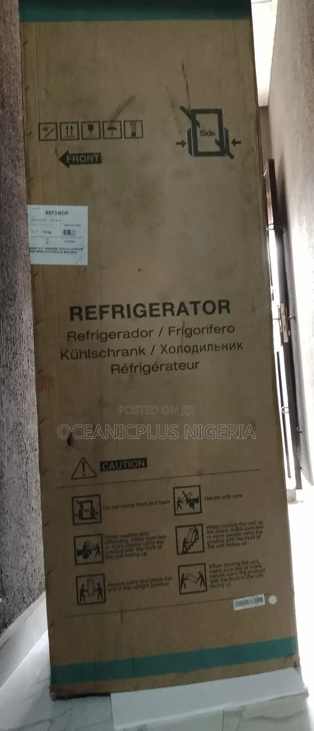 Quality Hisense Refrigerator With Double Doors (Ref 308dr)
