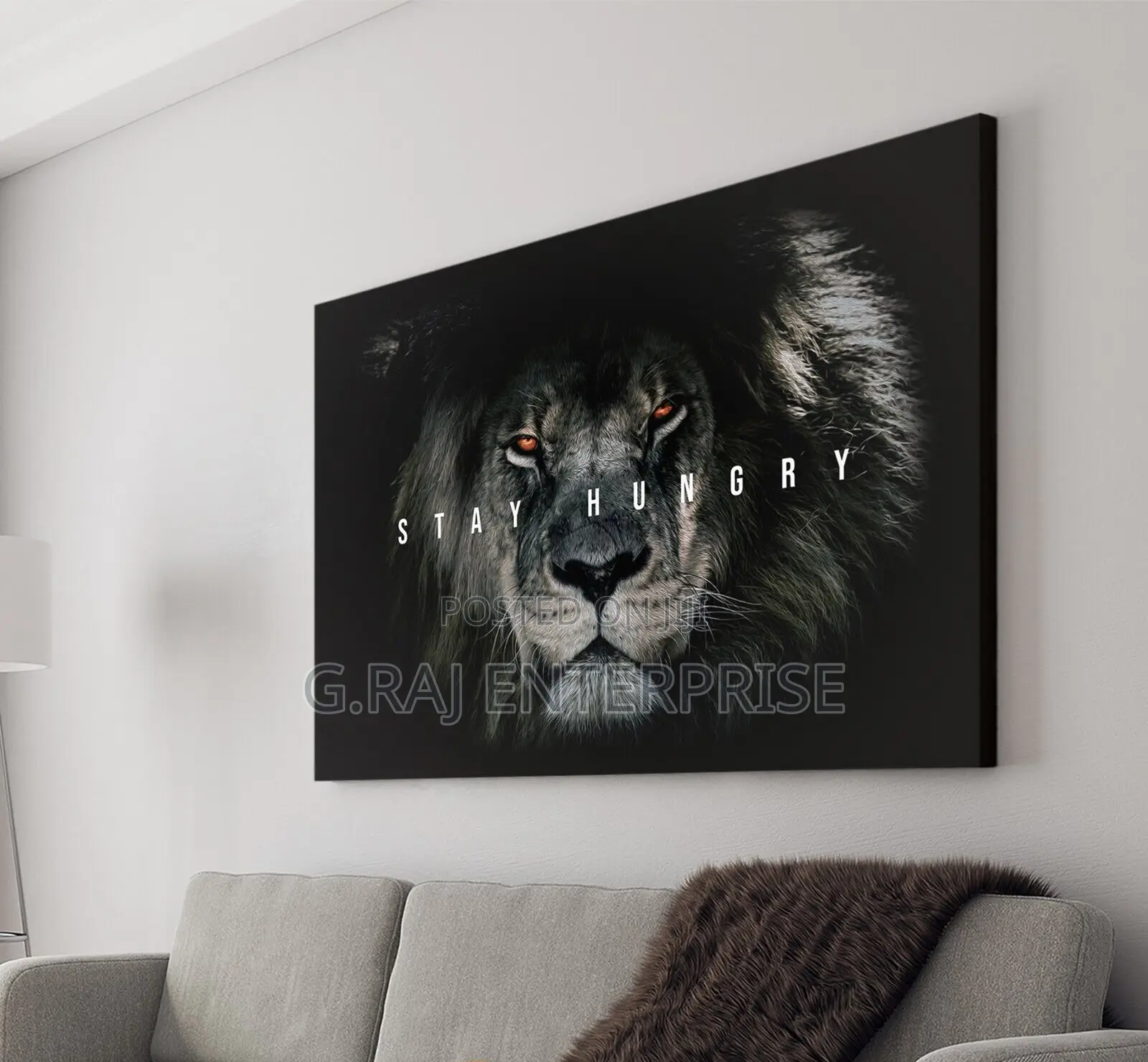 30/42 Inches Canvas Art Frame Payment on Delivery