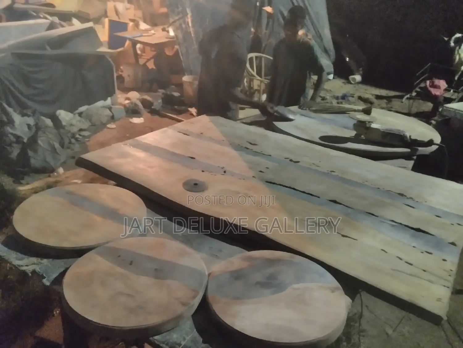 Stylish Wooden Epoxy Table