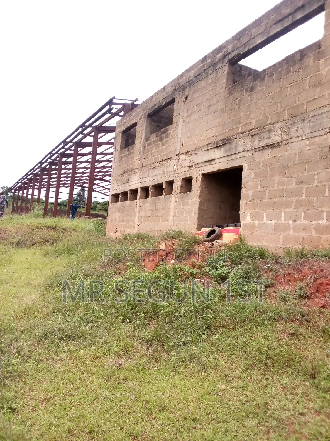 Warehouse on 10 Acers of Land at Sagamu