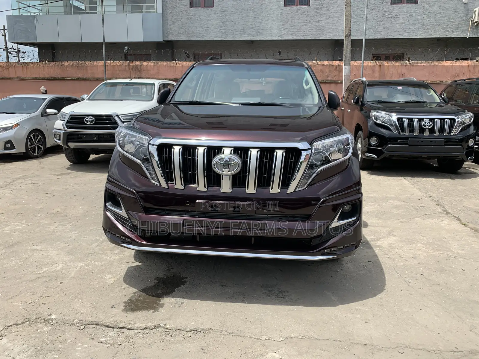 Toyota Land Cruiser Prado SV Premium 2015 Red