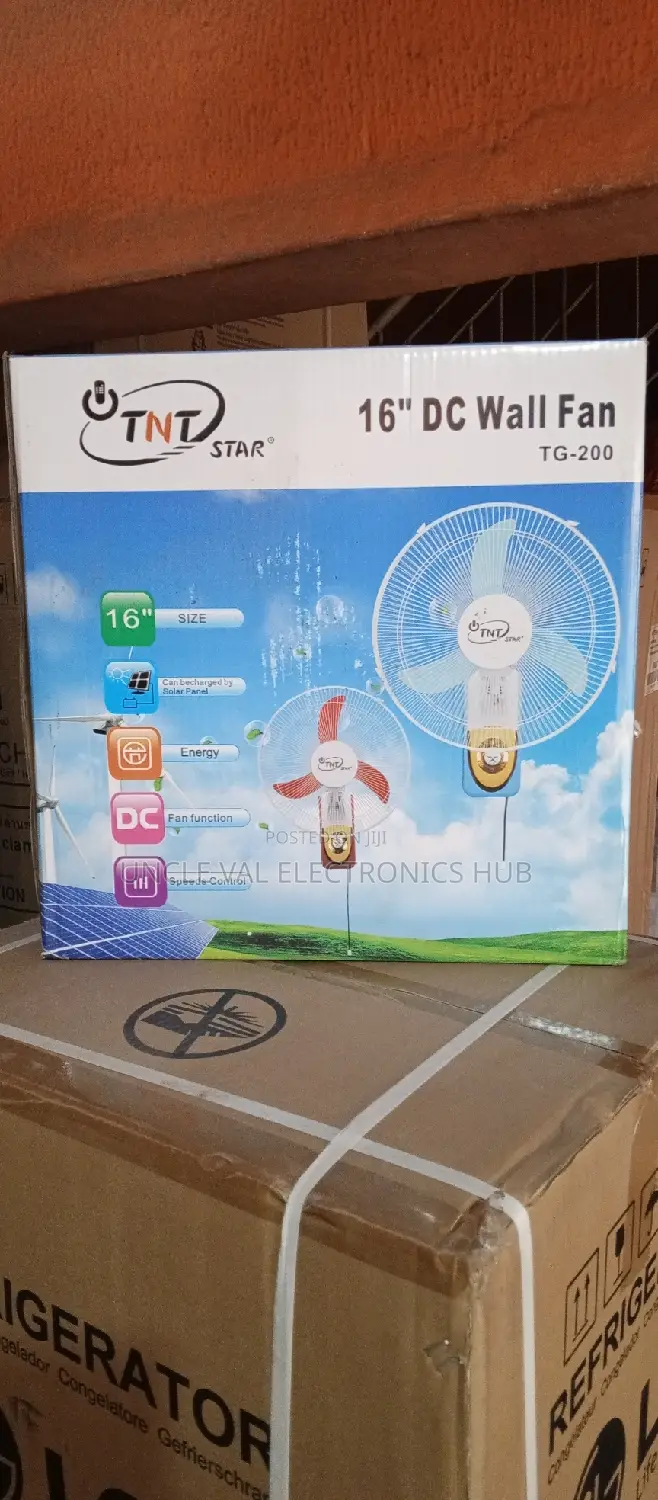 TNT Star 16" DC Wall Fan