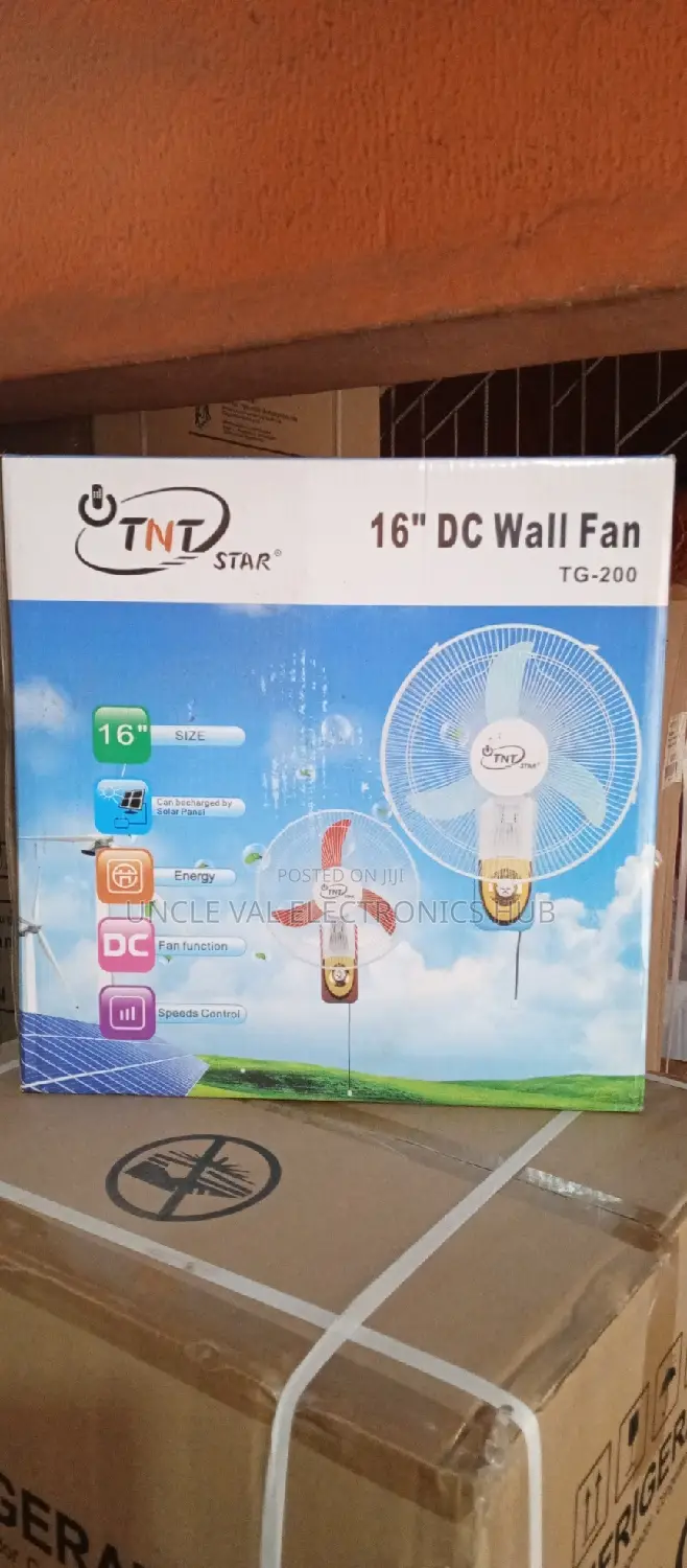 TNT Star 16" DC Wall Fan