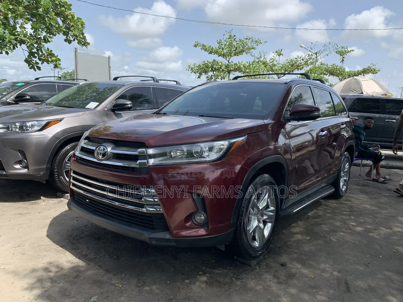 Toyota Highlander 2017 Red