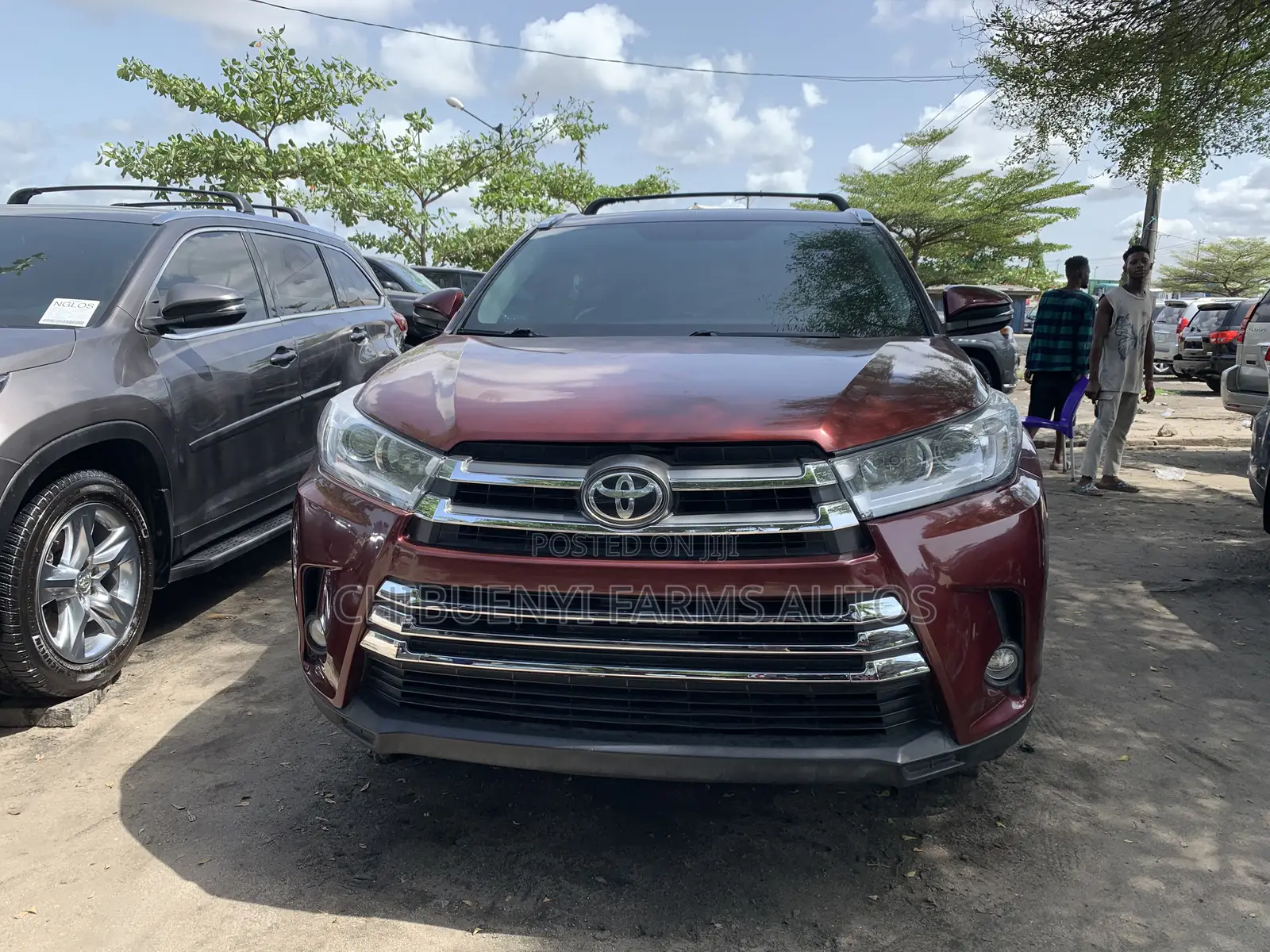 Toyota Highlander 2017 Red