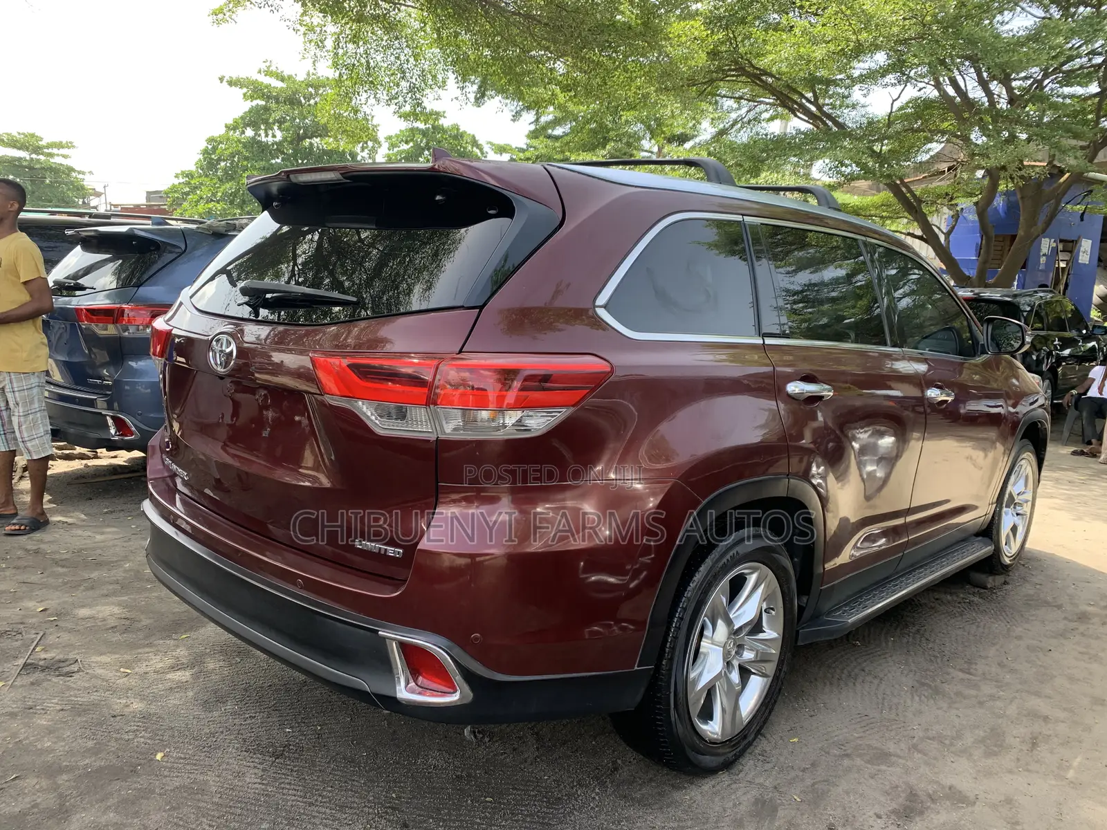 Toyota Highlander 2017 Red