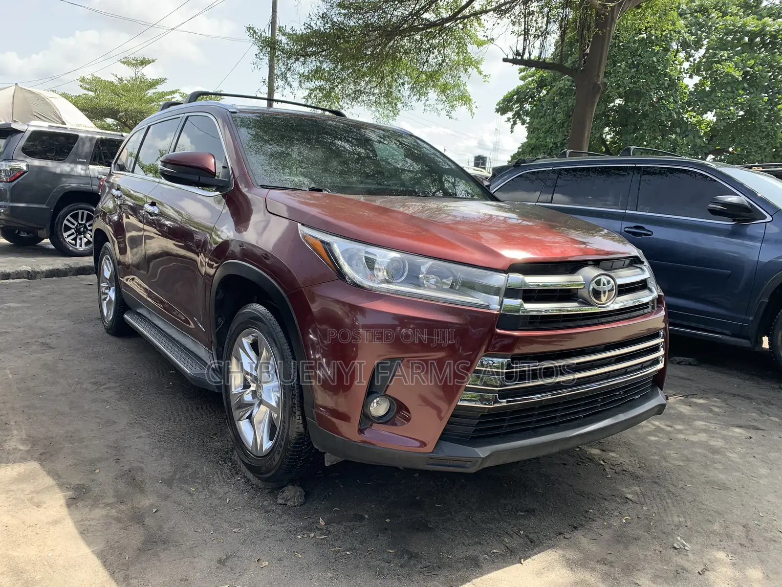 Toyota Highlander 2017 Red