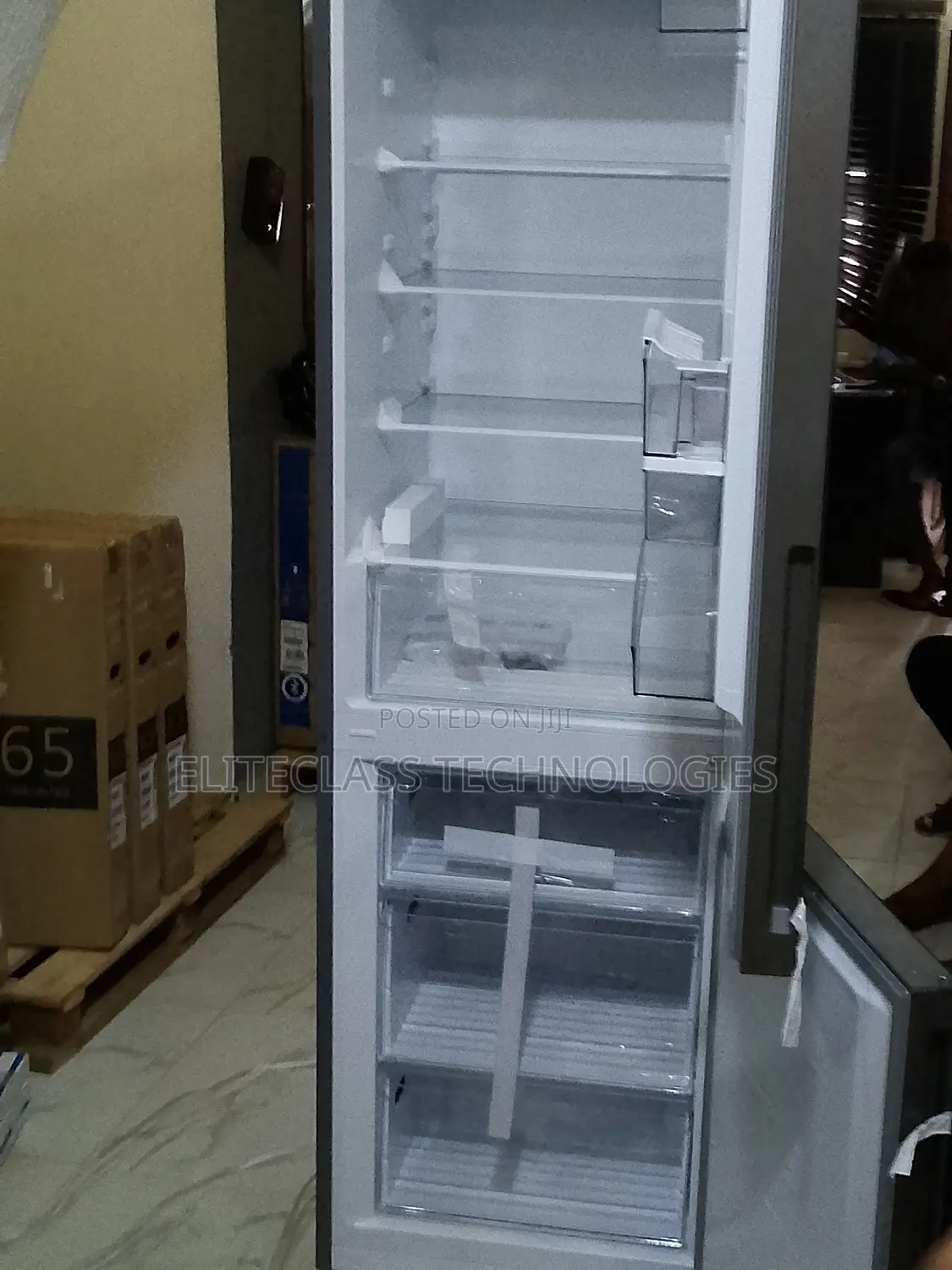 Hisense 308DR 300L Bottom Freezer Refrigerator.