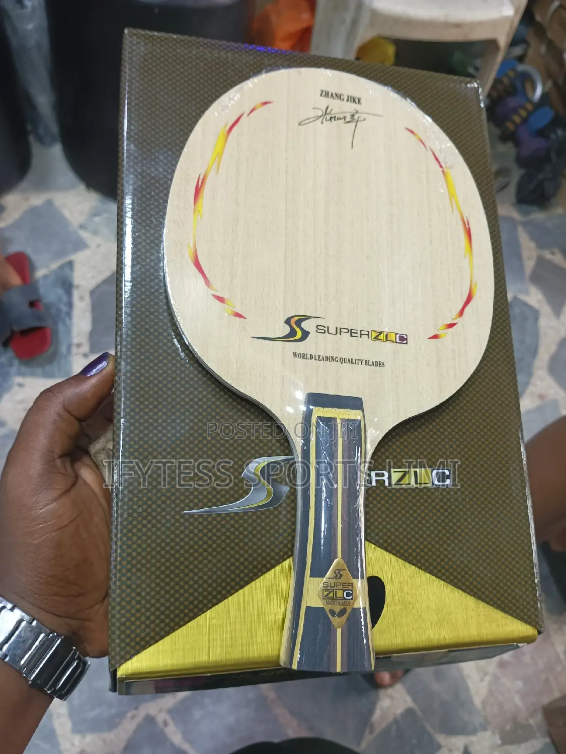 Zhang Jike Super ZLC Table Tennis Bat.
