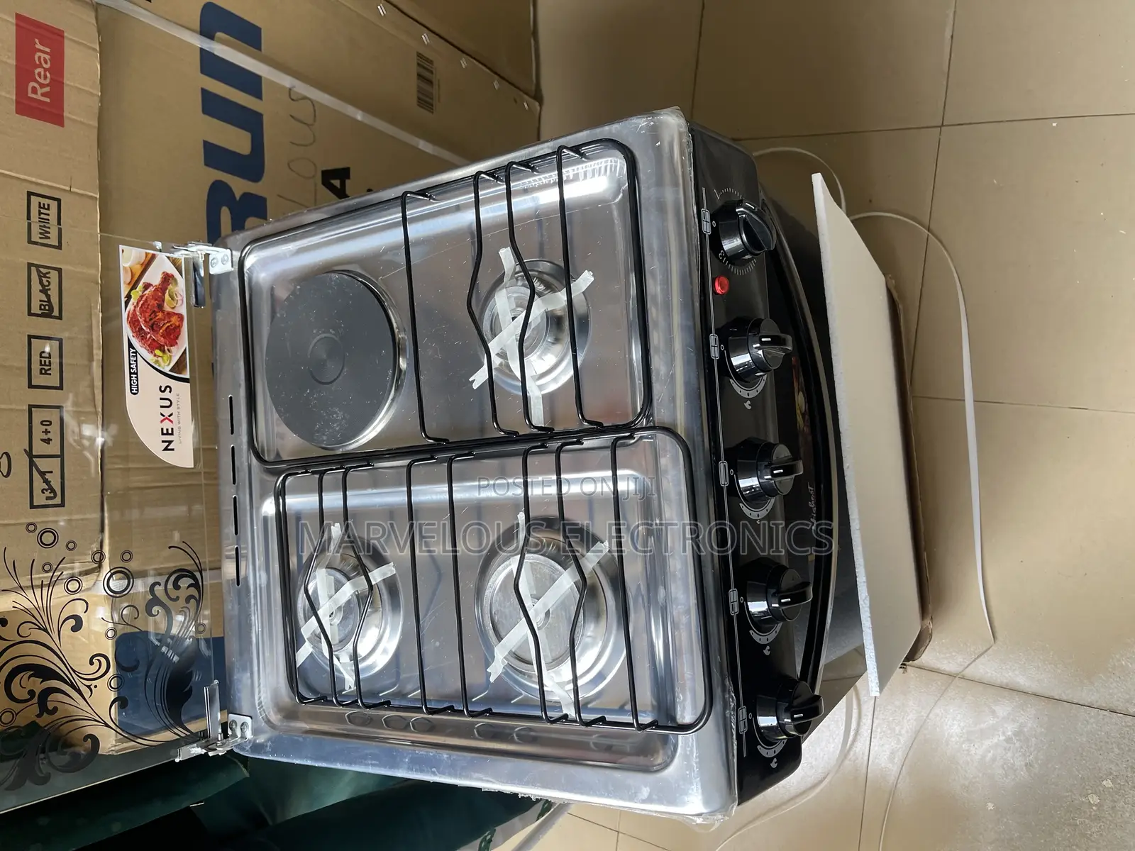 Brand Néw Nexus Standing Gass With Oven 3gass 1 Electric