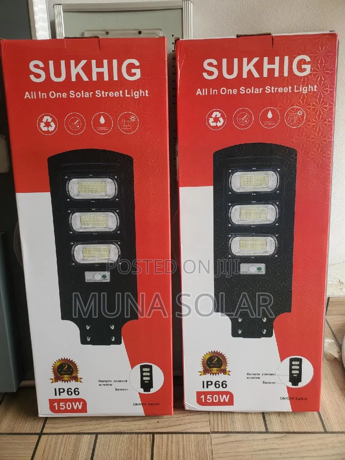 150watts All in One Solar Street Light