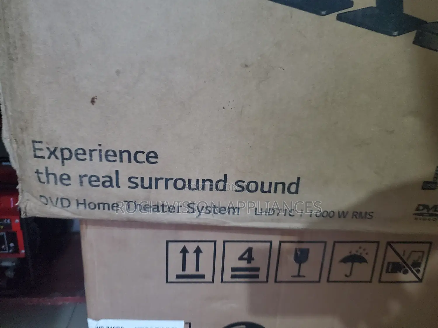 LG DVD Home Theater System LHD71C 1000watts Heavy-Duty Sound