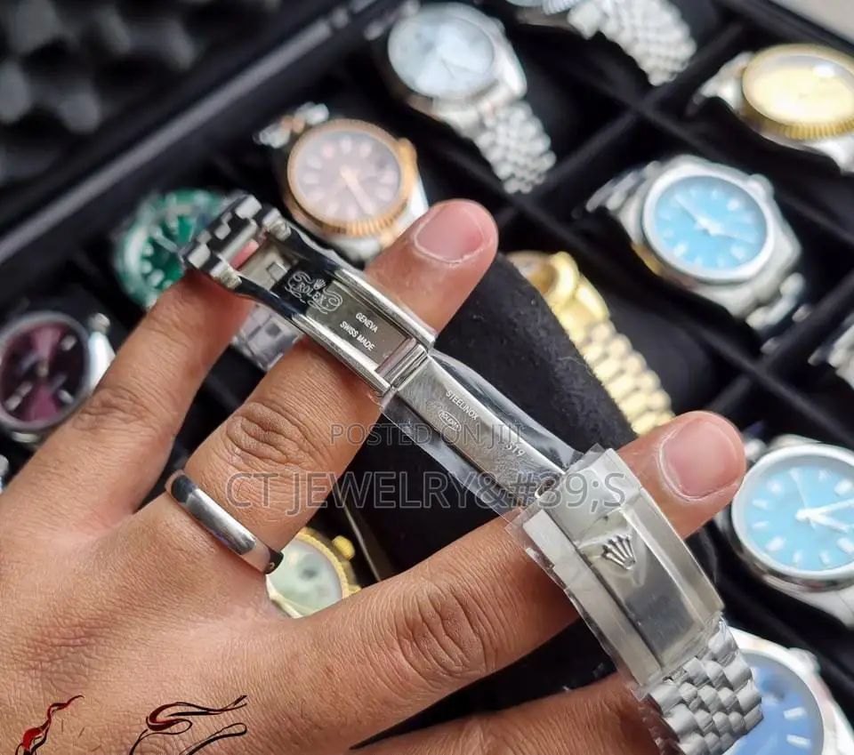 Beautiful Dial Rolex Sky-Dweller Silver Oyster Bracelet