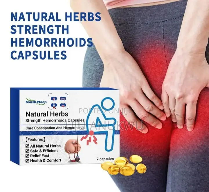 Natural Strength Hemorrhoid Pile Treatment Capsule 7days-