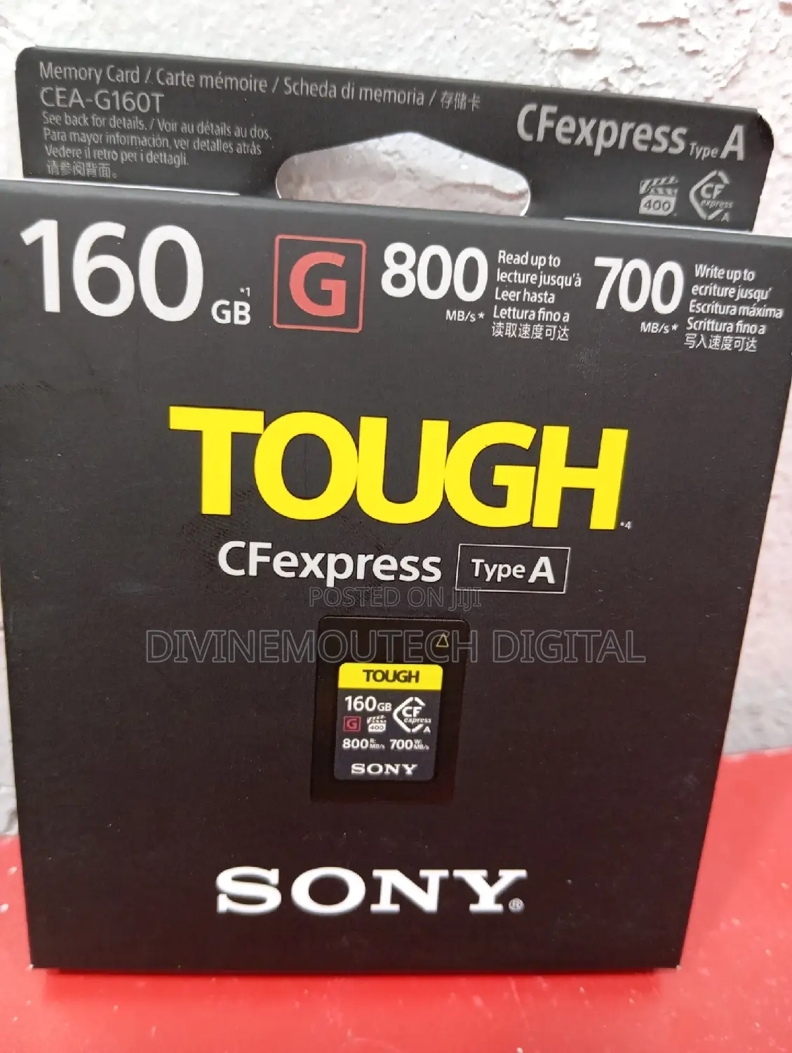 Sony Memory Card Tough Cfexpress 160gb