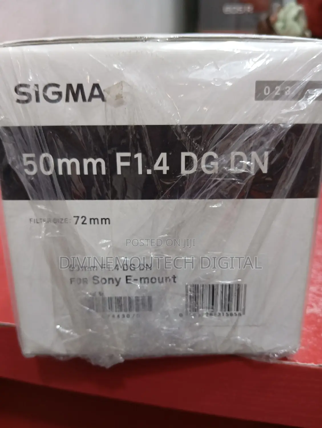Sigma Lens 50mm Art for Canon and Sony Camera