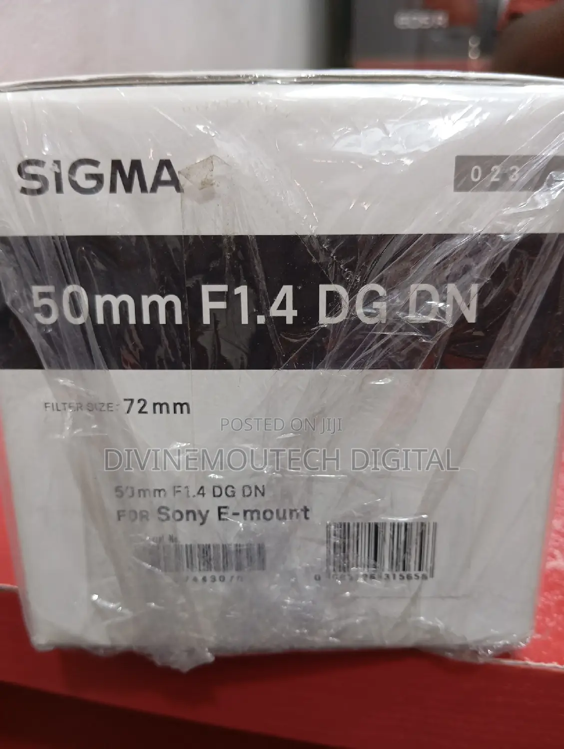 Sigma Lens 50mm Art for Canon and Sony Camera