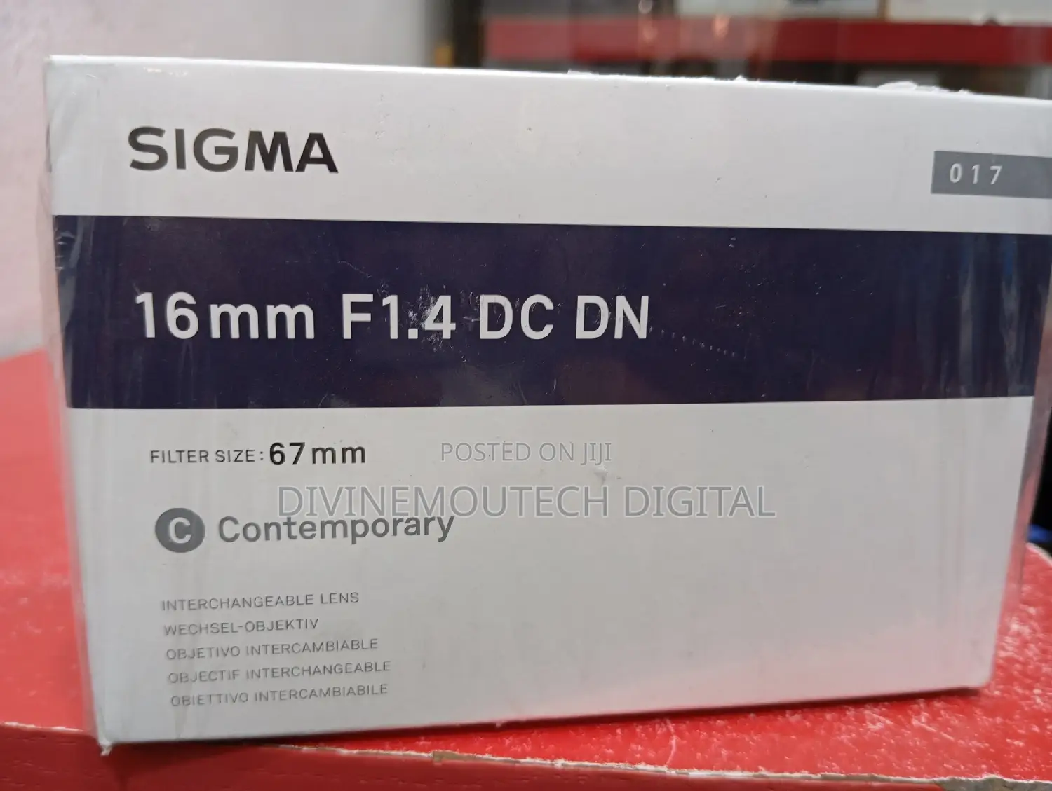 Sigma Art Lens 16mm F1.4 Dc-Dn