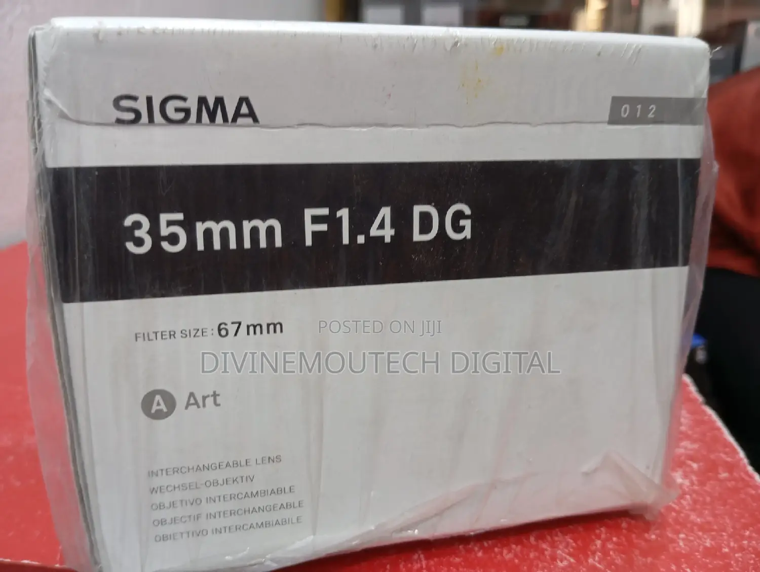 Sigma Art Lens 35mm F1.4