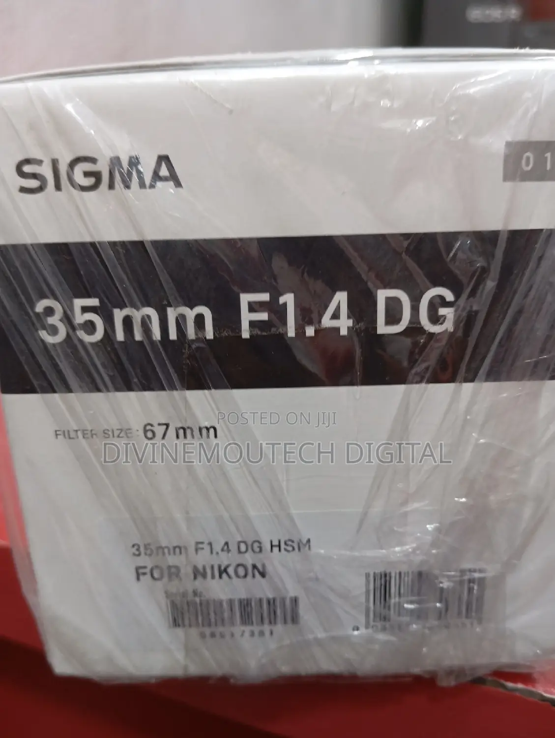 Sigma Art Lens 35mm F1.4