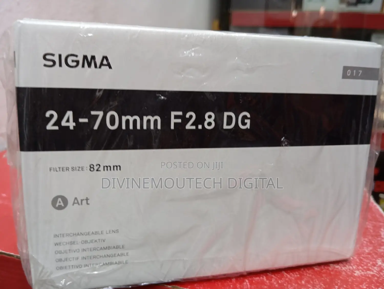 Sigma Art Lens 24-70mm F2.8 Dg
