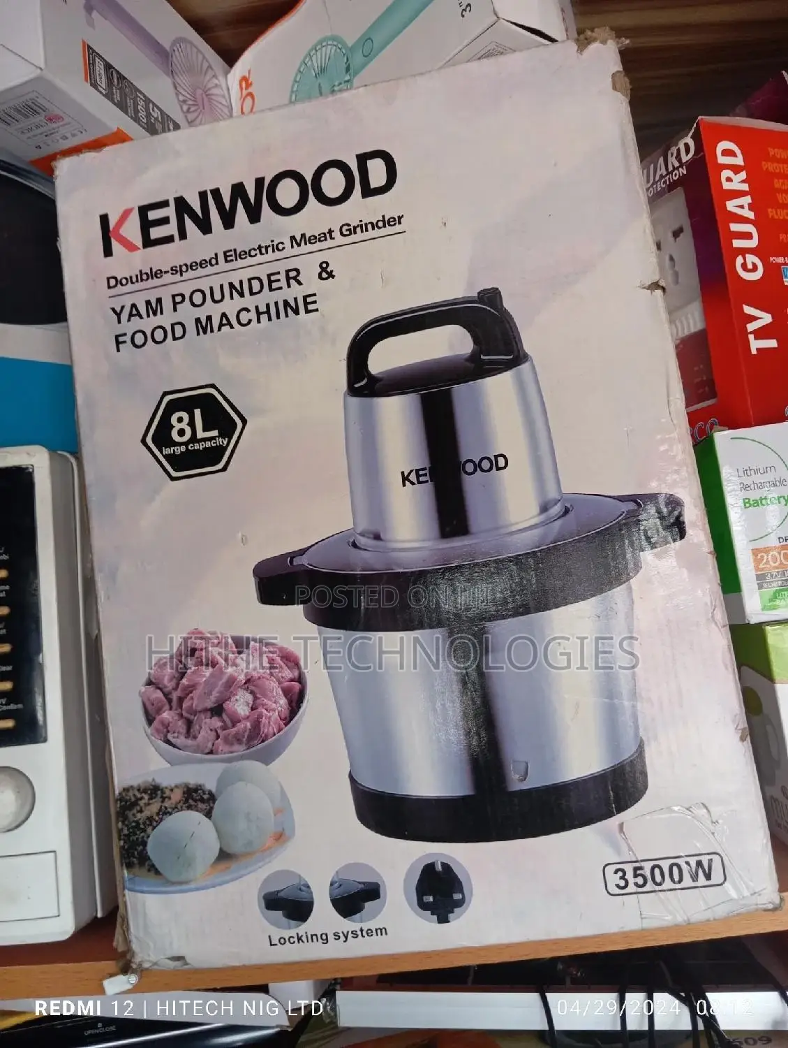 Imported Kenwood Yam Pounder