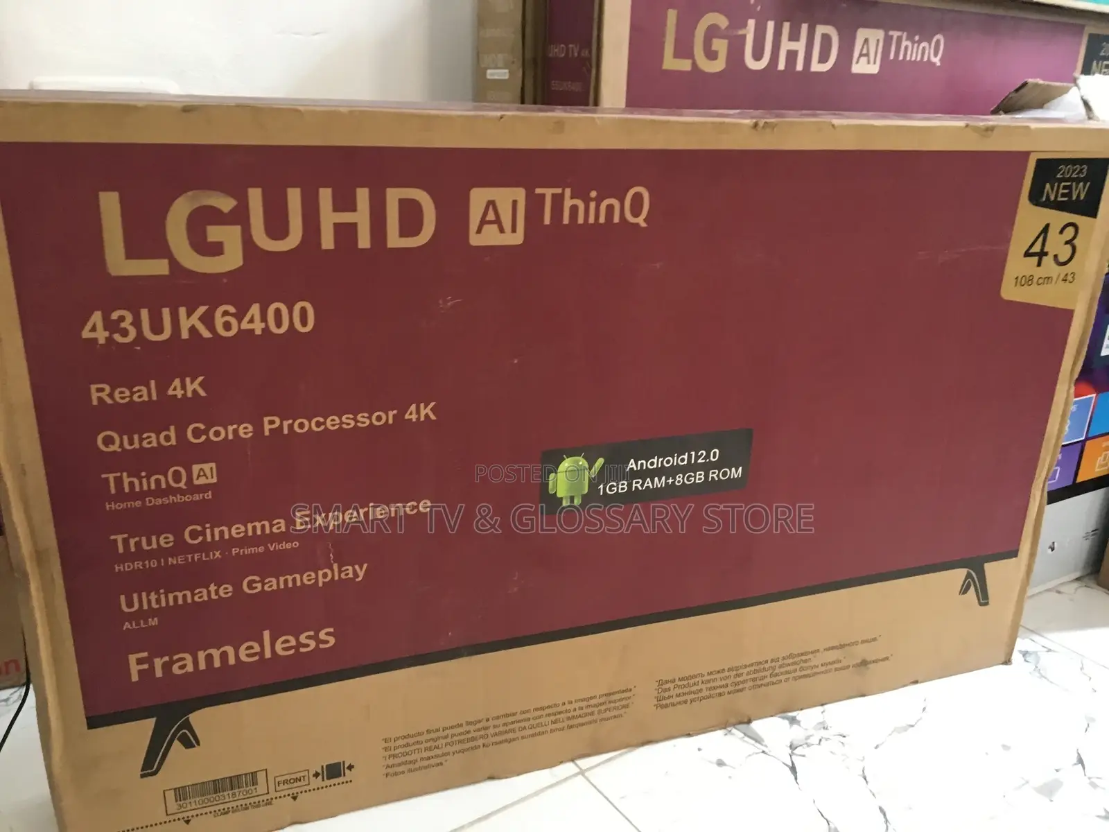 LG 43 Inches DC/AC Solar Inverter Tv