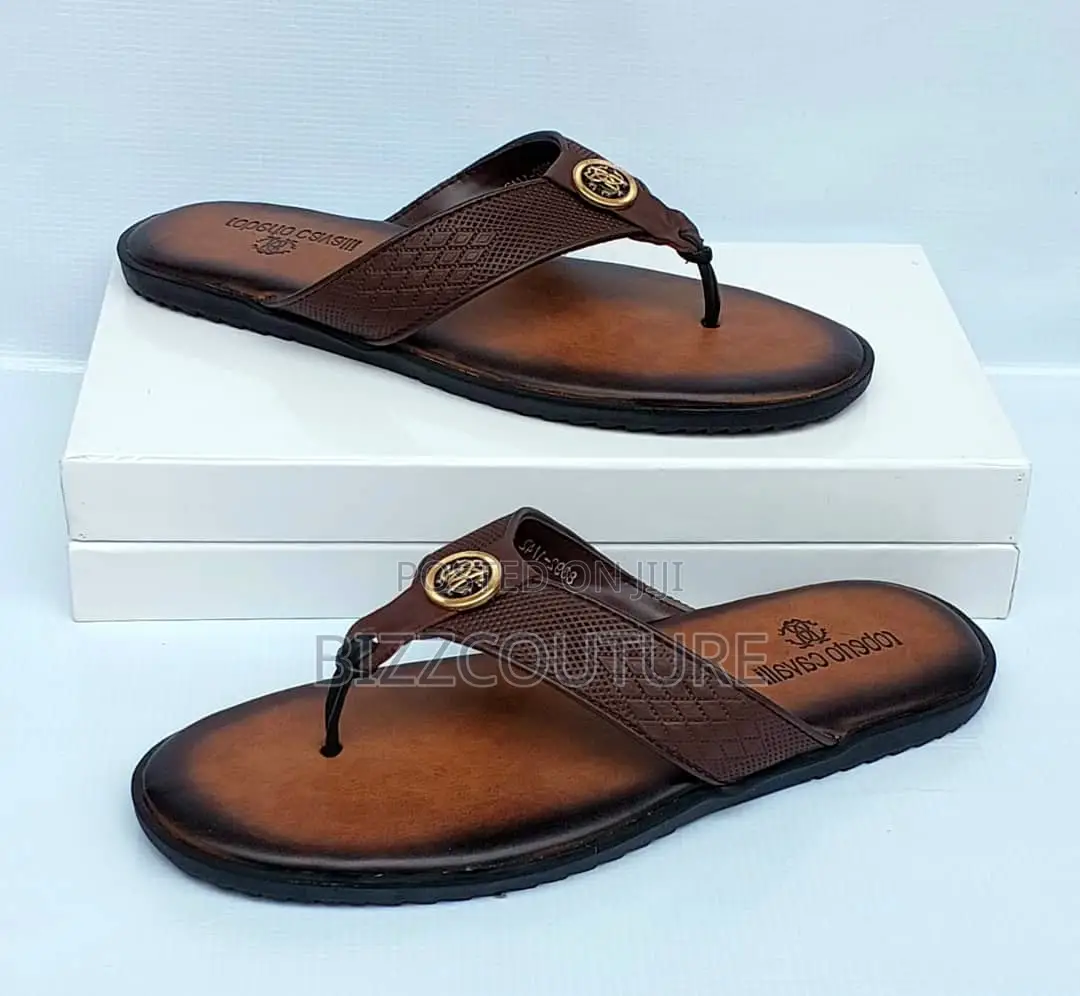 Original Italian ROBERTO CAVALLI Slippers Available in Store