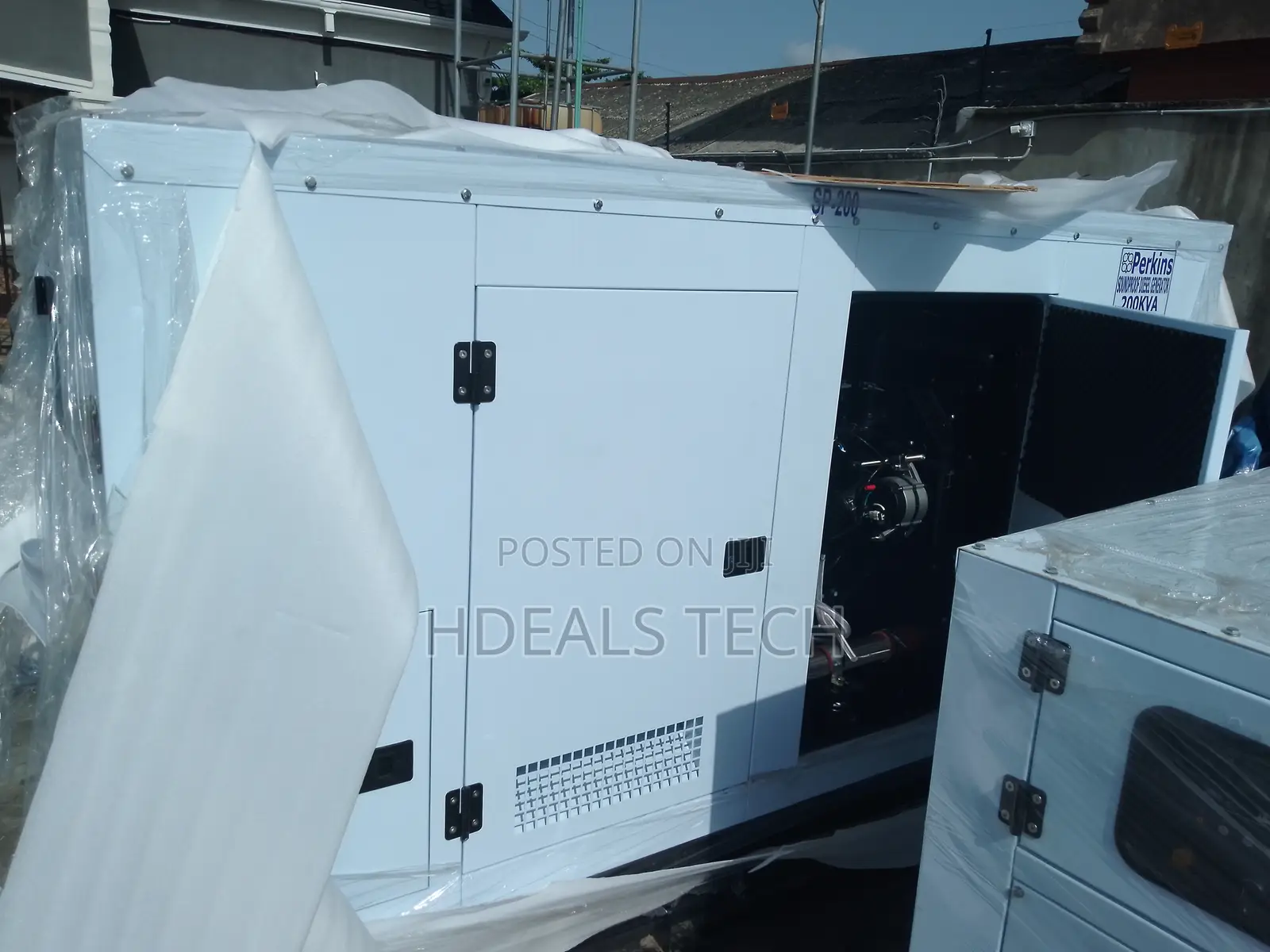 Efficient 200kva Perkins Diesel Generator.