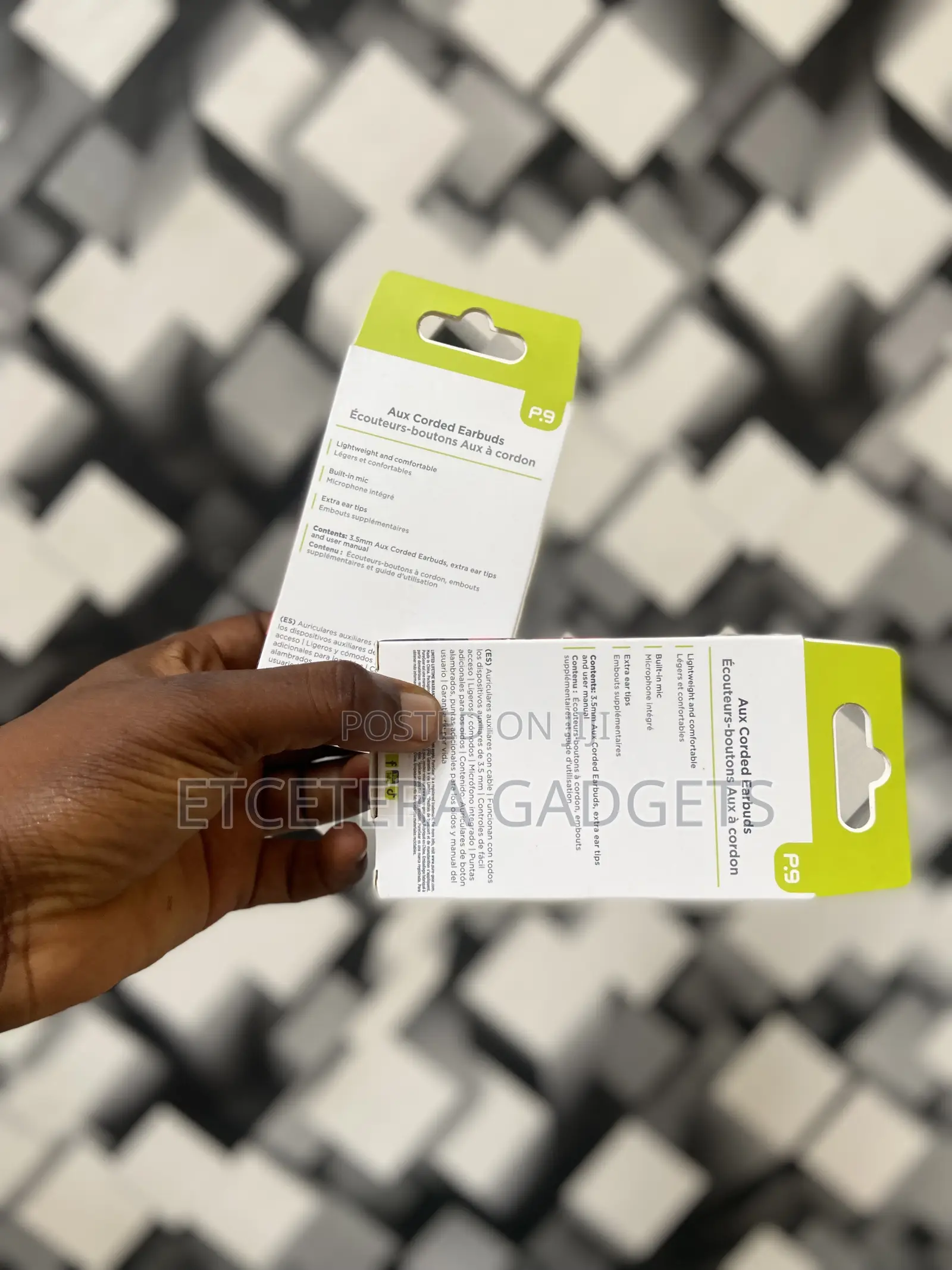 Pure Boom Aux Corded Earbuds