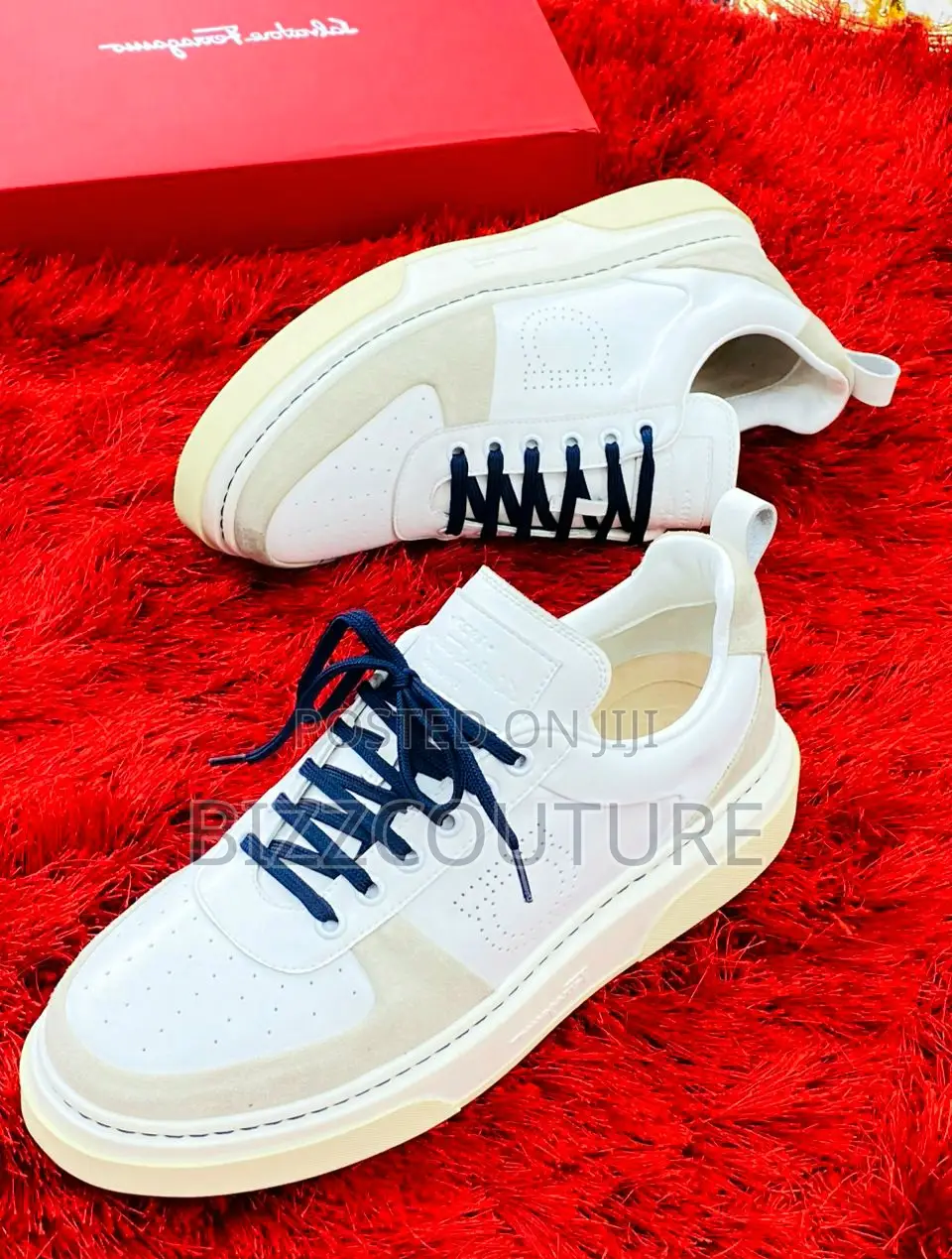 Original SALVATORE FERRAGAMO Sneakers Available in Store