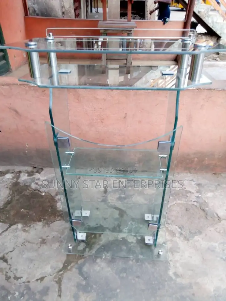 High Quality Modern Glass Pulpit