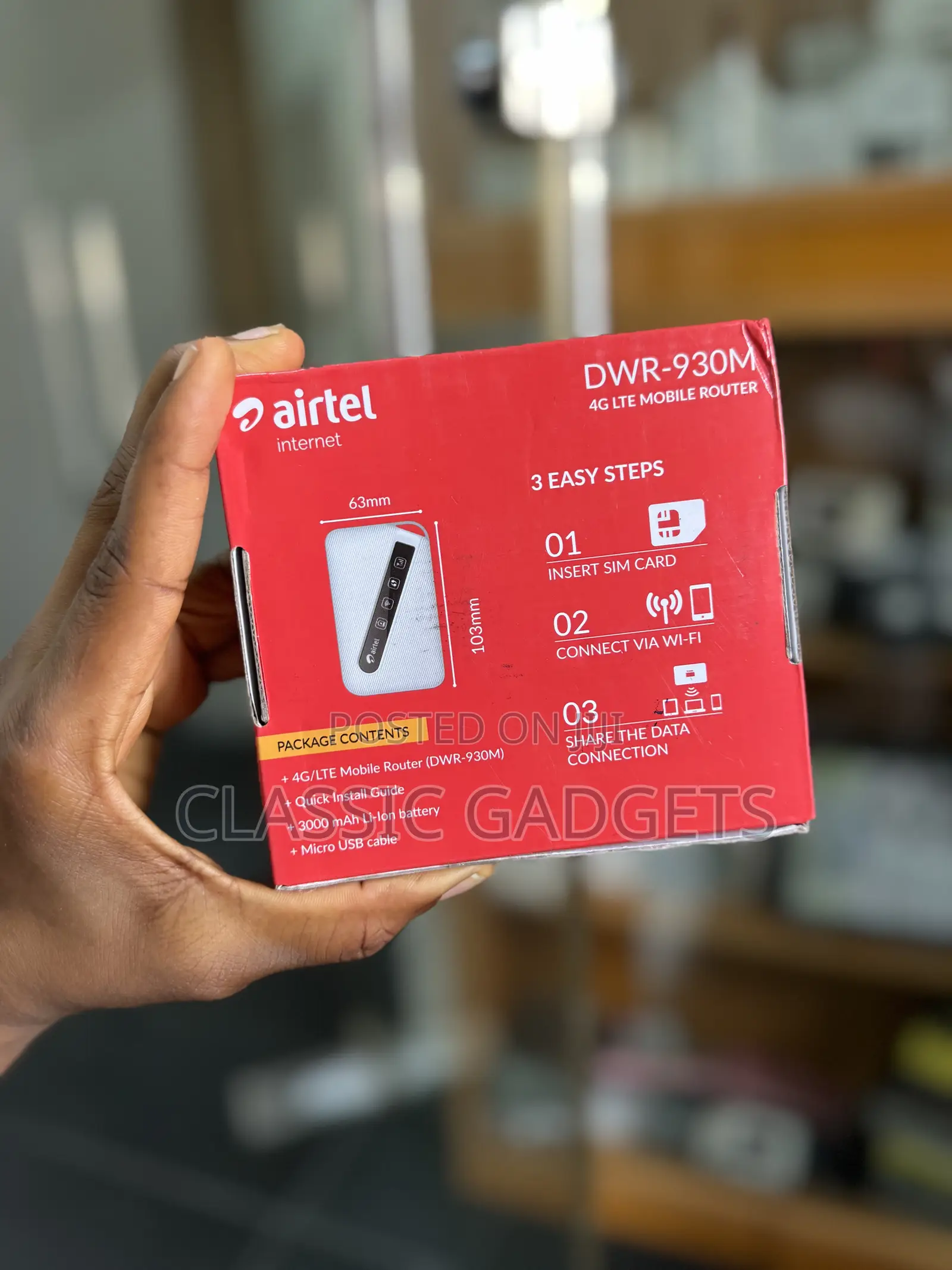Airtel 4g/Lte Mobile Router DWR-930M