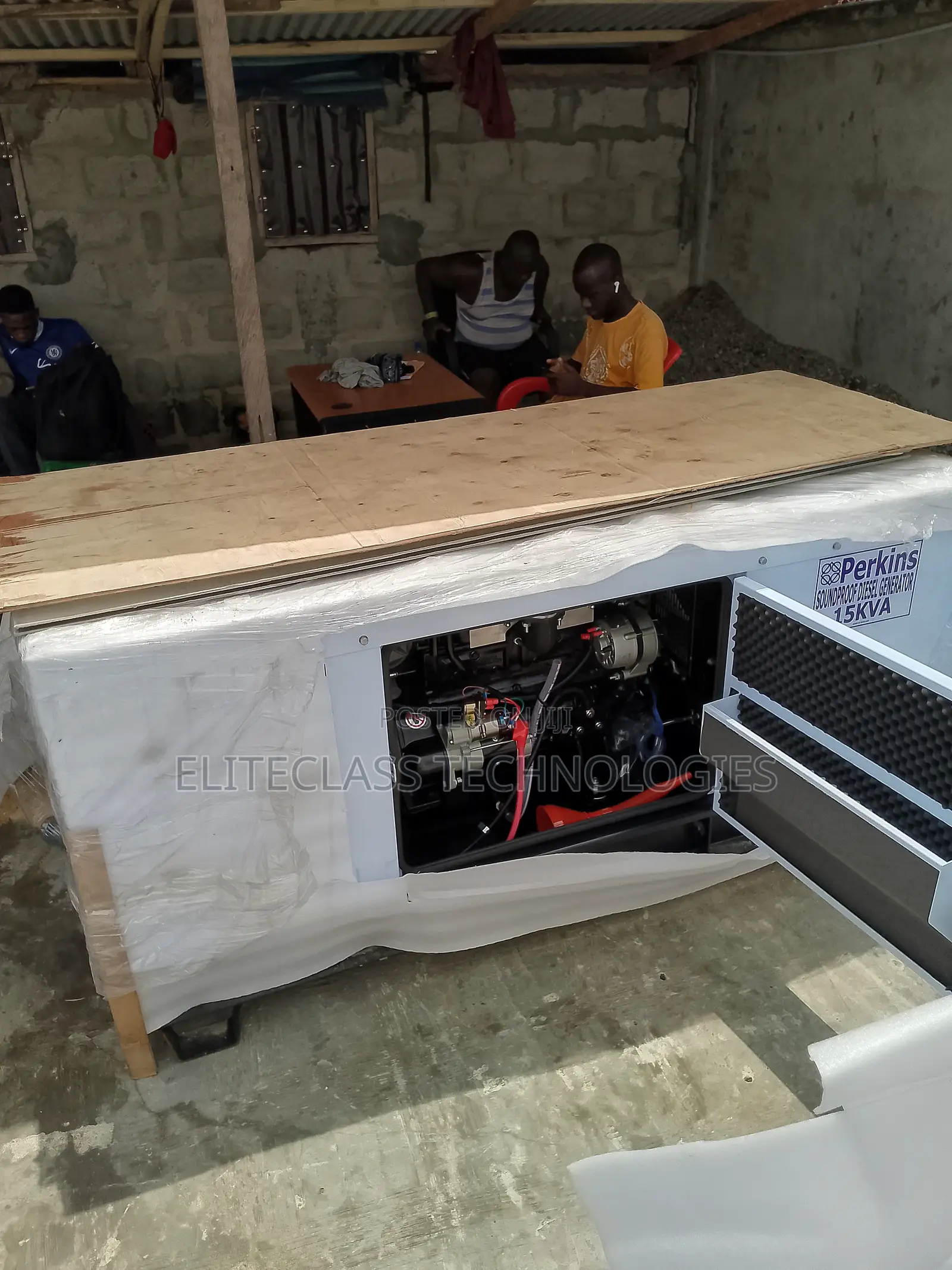 Original 15kva Perkins Generator.