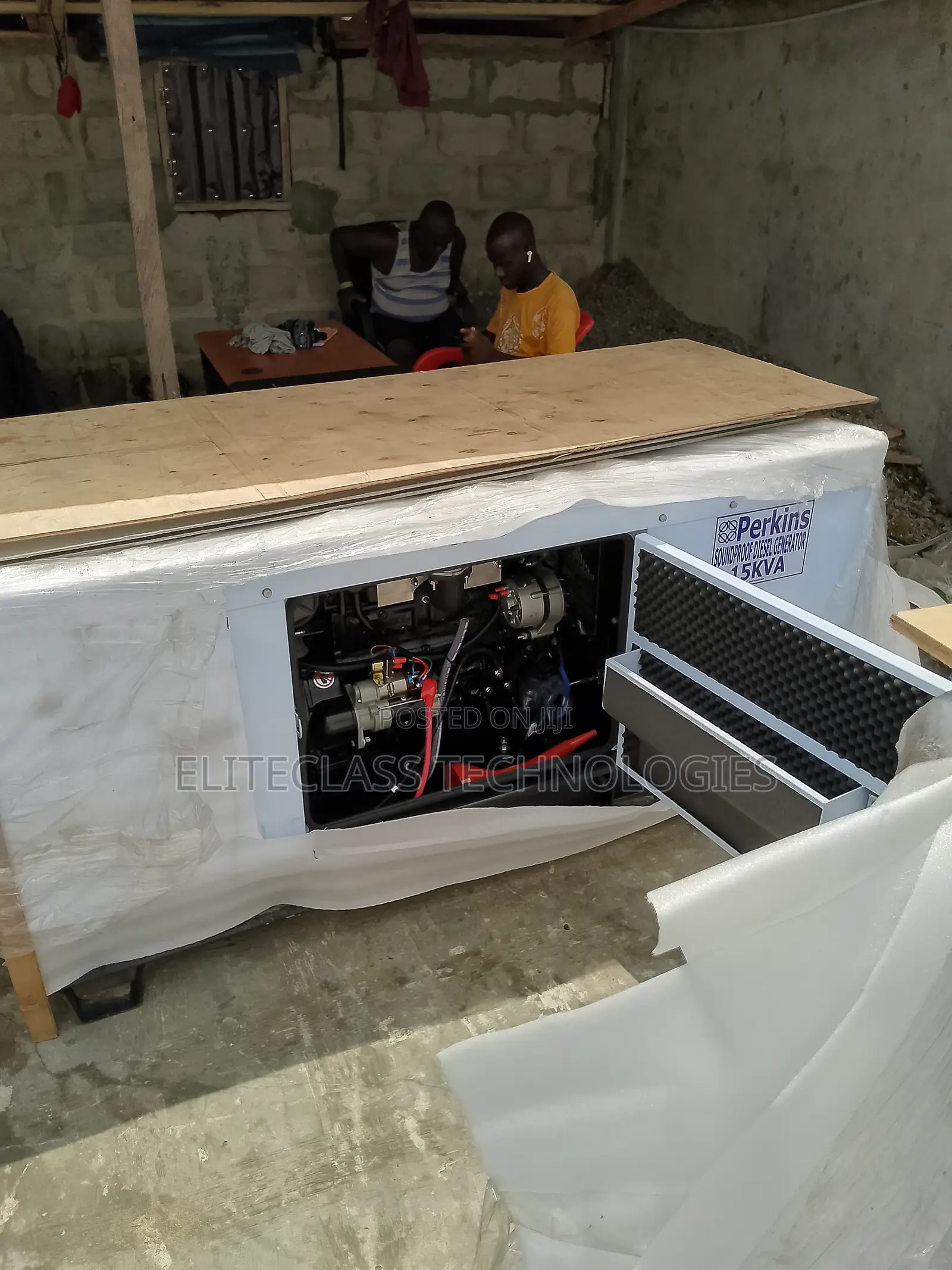 Perkins 15KVA Silent Diesel Generator.