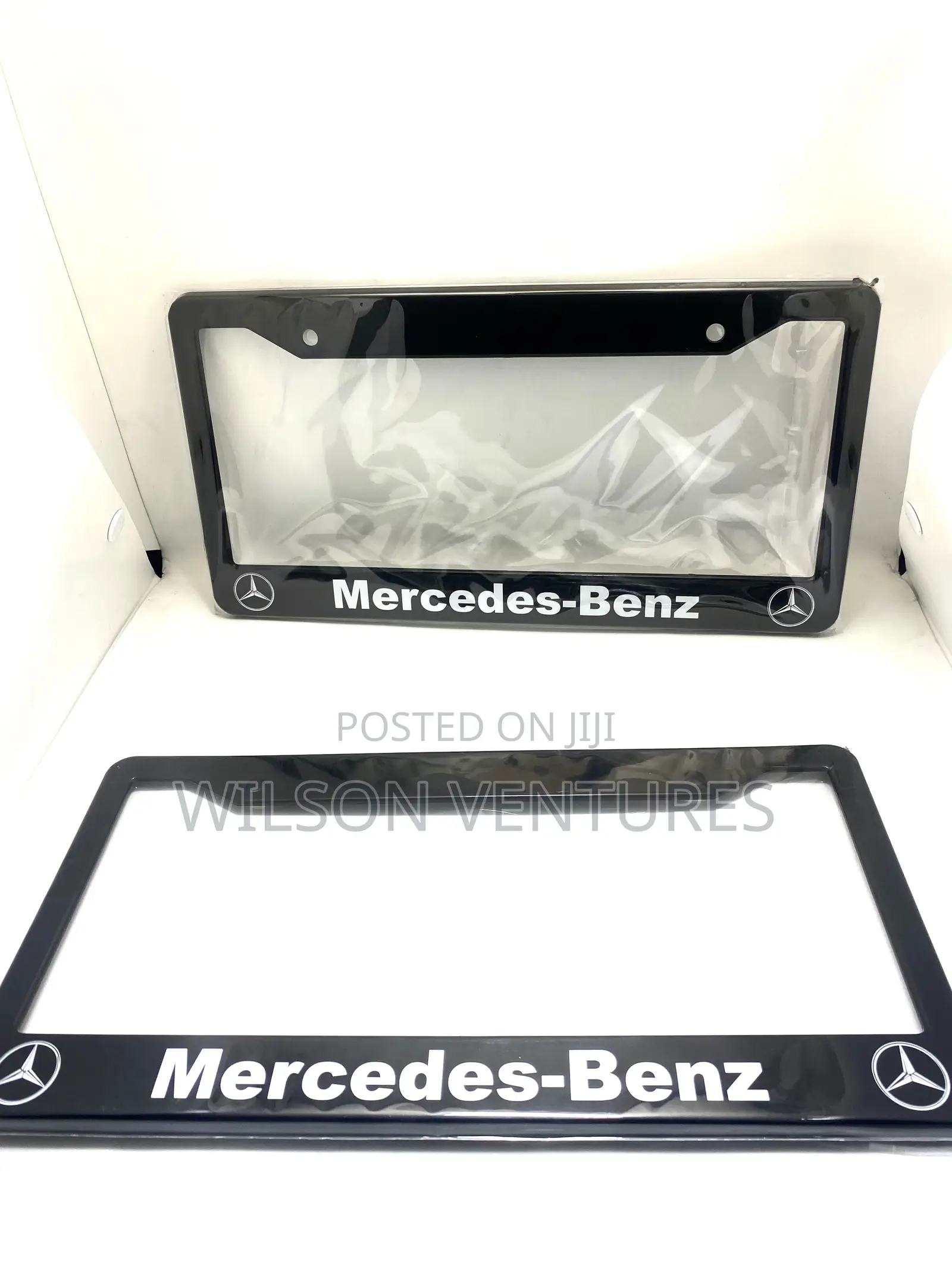 Customized Benz Plate Number Cover
