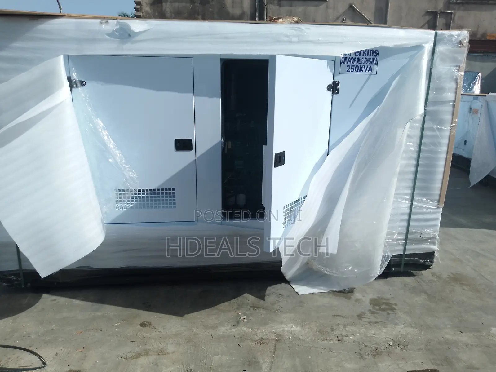 250 Kva PERKINS Powered Diesel Generator.